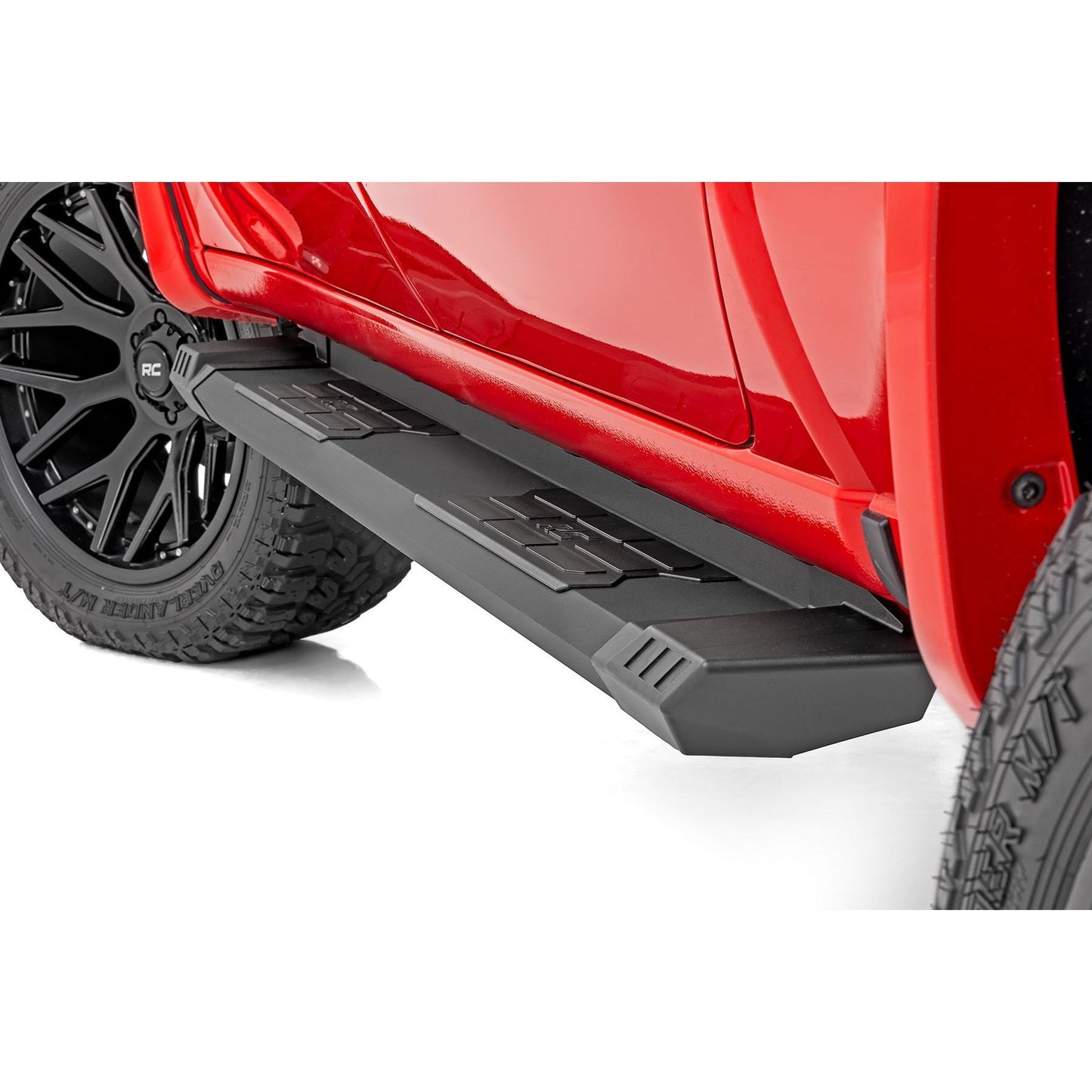 ROUGH COUNTRY HD2 Running Boards | Crewmax Cab | Ram 1500/2500/3500 2WD/4WD (2010-2025 & Classic) | SRB091785A