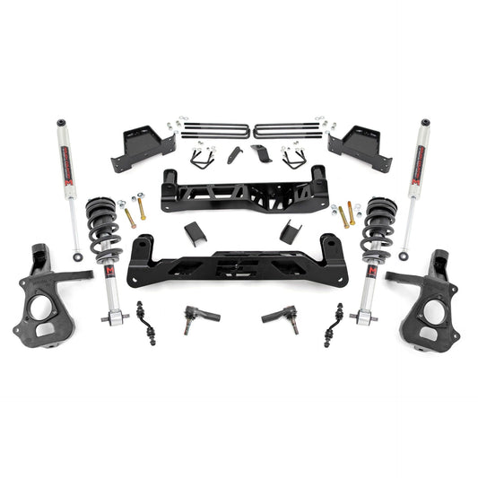 ROUGH COUNTRY 7 Inch Lift Kit | Cast Steel | M1 Struts/M1 | Chevy/GMC 1500 (14-18 & Classic) | 23740
