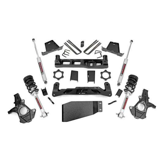 ROUGH COUNTRY 6 Inch Lift Kit | N3 Struts | Chevy/GMC 1500 4WD (07-13) | 23633