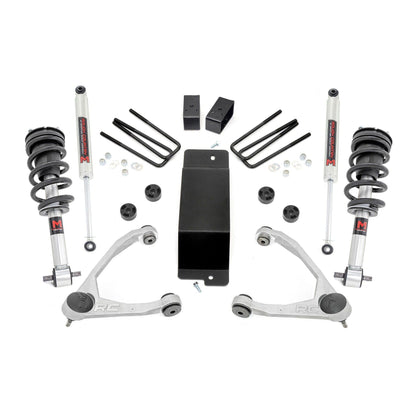 ROUGH COUNTRY 3.5 Inch Lift Kit | Forged UCA | M1 Strut | | Chevy/GMC 1500 (14-16) | 19440