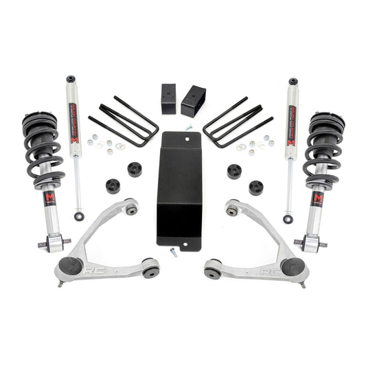 ROUGH COUNTRY 3.5 Inch Lift Kit | Forged UCA | M1 Strut | | Chevy/GMC 1500 (14-16) | 19440