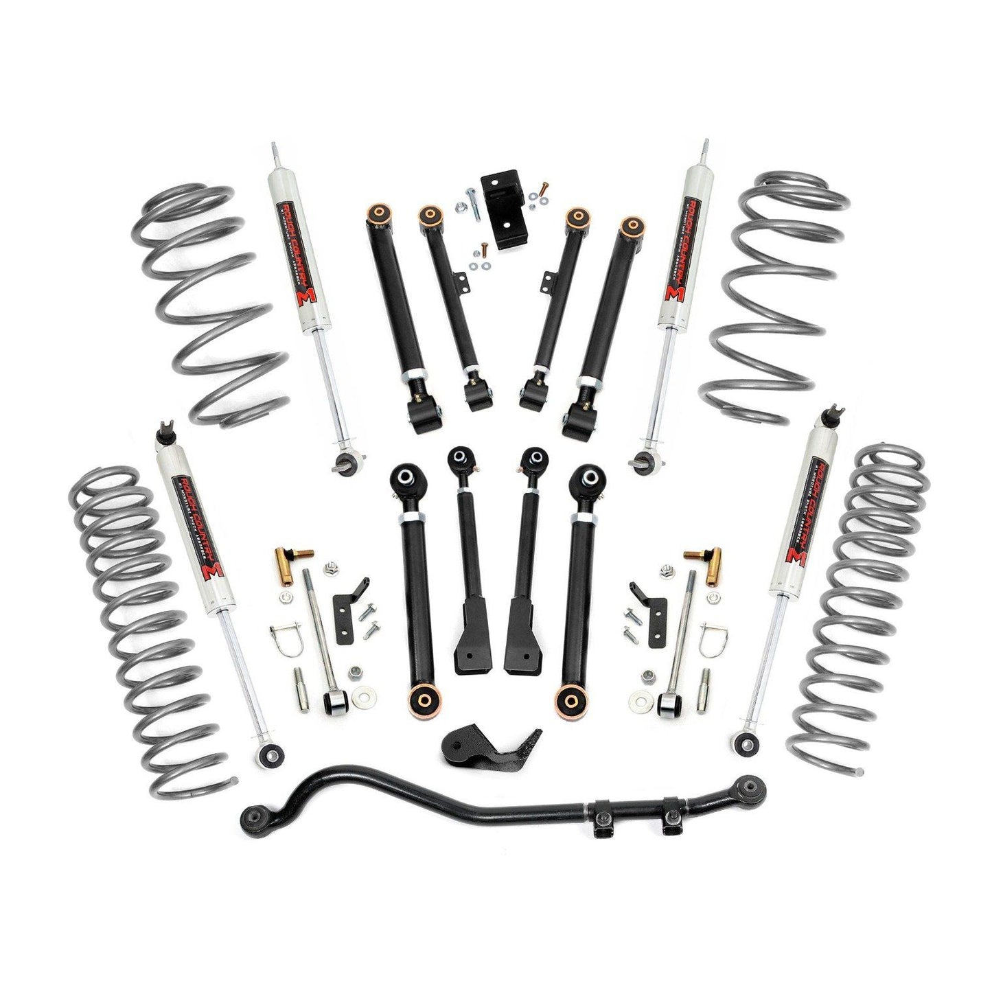 ROUGH COUNTRY 2.5 Inch Lift Kit | X-Series | M1 | Jeep Wrangler TJ (97-06)/Wrangler Unlimited (04-06)  | 61240