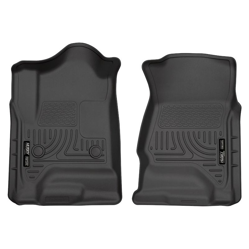 HUSKY LINERS | Weatherbeater - Front Floor Liners (Sierra & Silverado 1500 14-18 |  18231