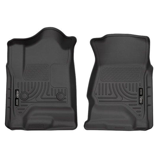 HUSKY LINERS | Weatherbeater - Front Floor Liners (Sierra & Silverado 1500 14-18 |  18231