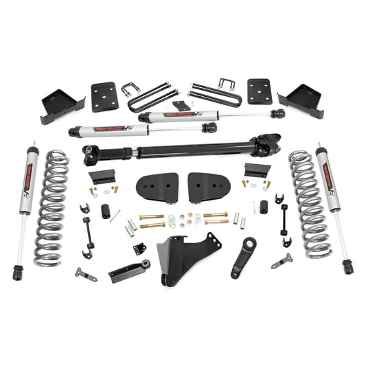 ROUGH COUNTRY 6 Inch Lift Kit | OVLDS | D/S | V2 | Ford F-250/F-350 Super Duty 4WD (23-25) | 44171