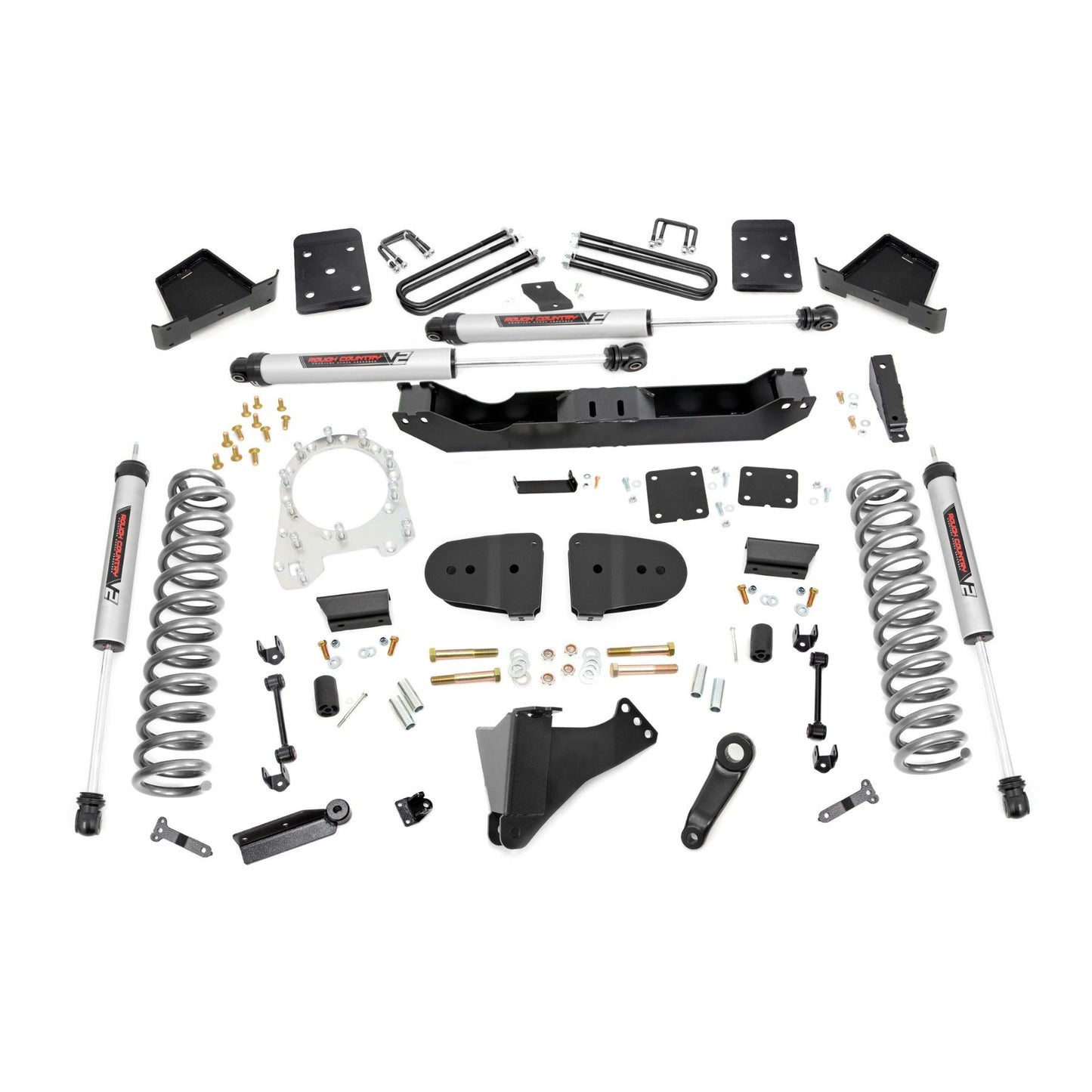 ROUGH COUNTRY 6 Inch Lift Kit | OVLDS | V2 | Ford F-250/F-350 Super Duty 4WD (2023-2025) | 44170