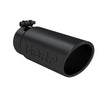 MBRP | Universal Black-Coated Tip, 3.5 Inch ID, 4 Inch OD Out  | T5112BLK