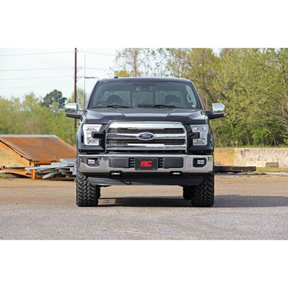 ROUGH COUNTRY 2 Inch Leveling Kit | Red | Ford F-150 (14-25)/Raptor (19-20)  | 569RED