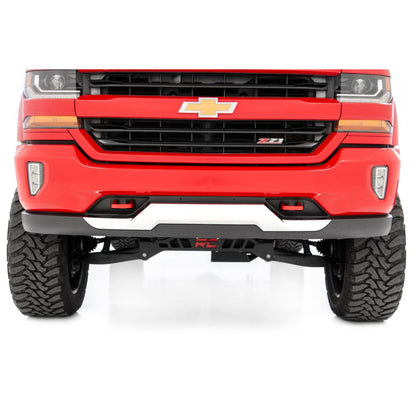 ROUGH COUNTRY Tow Hooks | Forged | Red | Chevy Silverado 1500 2WD/4WD (2014-2018 & Classic) | RS134
