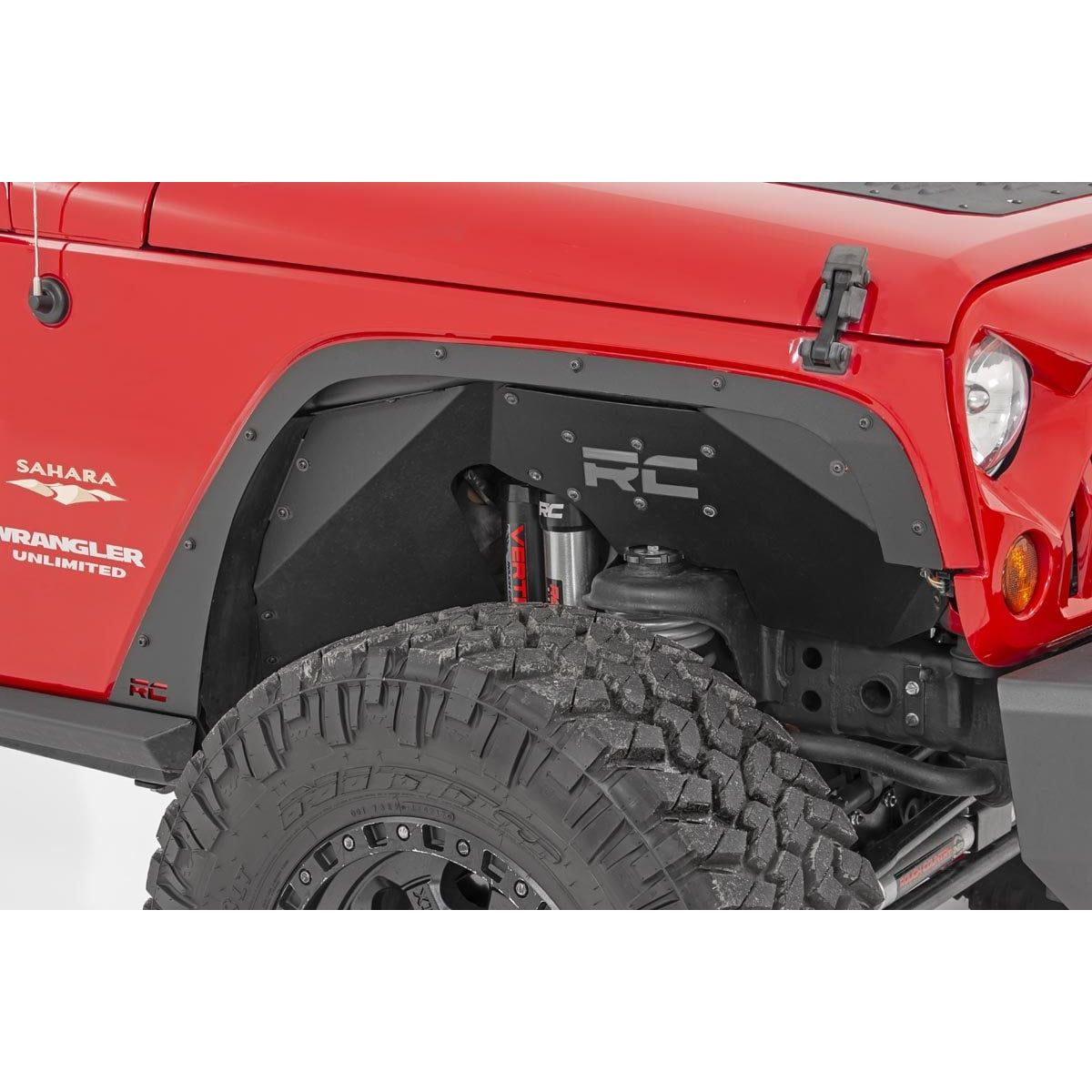 ROUGH COUNTRY Fender Delete Kit | FR & RR | Jeep Wrangler JK/Wrangler Unlimited  (2007-2018) | 10538
