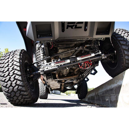 ROUGH COUNTRY N3 Steering Stabilizer | Dual | 2-8 Inch Lift | Jeep Wrangler JK/Wrangler Unlimited (07-18) | 8734930