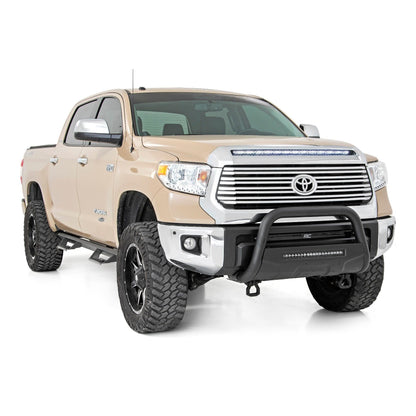 ROUGH COUNTRY LED Light Kit | Hood Bulge | 40" White/Amber Strip | Toyota Tundra (14-21) | 70847