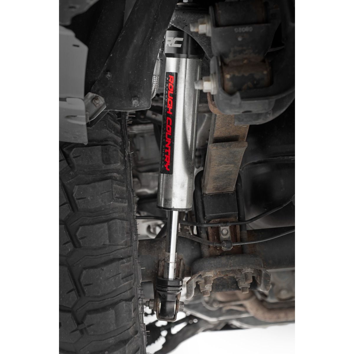 ROUGH COUNTRY | Vertex 2.5 Reservoir Rear Shocks  3"  Toyota Tacoma 2WD/4WD (2005-2023) | 699010