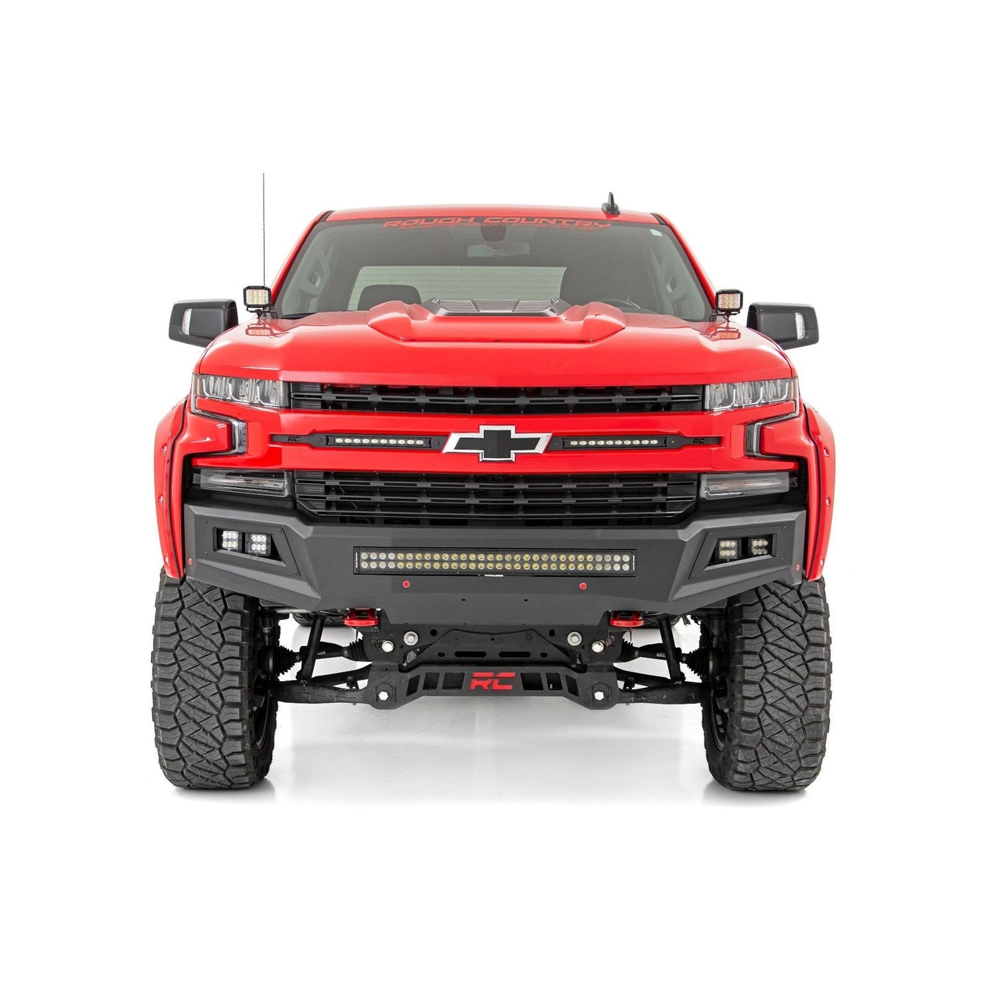 ROUGH COUNTRY 6 Inch Lift Kit | Mono Leaf Rear | Vertex | Chevy Silverado 1500 4WD (22-24) | 21650
