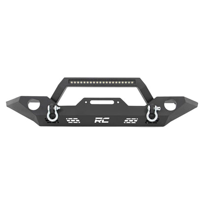 ROUGH COUNTRY Front Bumper | Sport | OE Fog | Jeep Gladiator JT/Wrangler JK & JL/Wrangler Unlimited 4WD | 10596