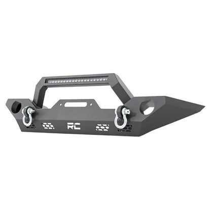 ROUGH COUNTRY Front Bumper | Sport | OE Fog | Jeep Gladiator JT/Wrangler JK & JL/Wrangler Unlimited 4WD | 10596