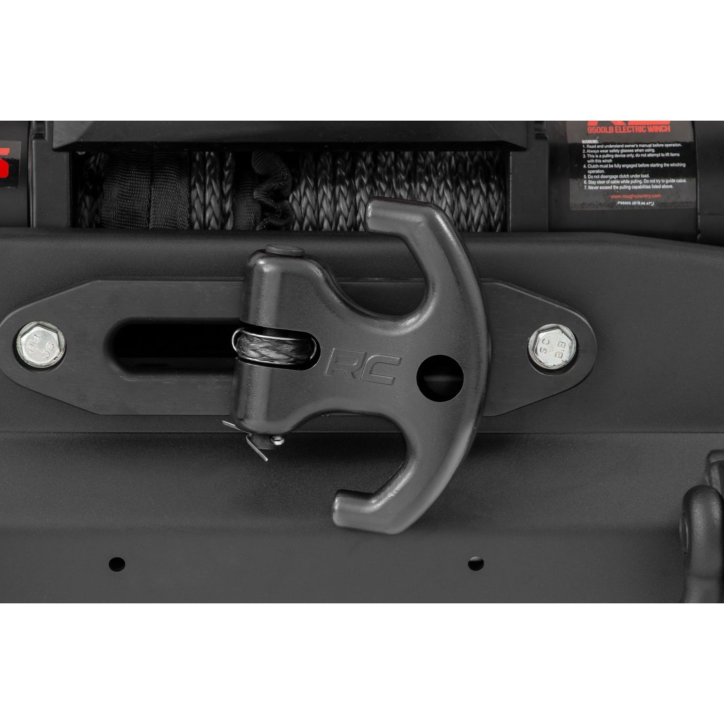 ROUGH COUNTRY Multi-Function Winch Cleat | Black | RS175B