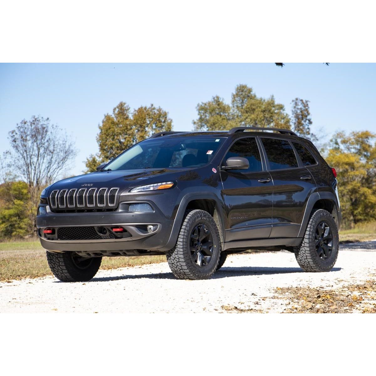 ROUGH COUNTRY 2 Inch Lift Strut Kit | Jeep Cherokee KL 4WD (2014-2023) | 60431