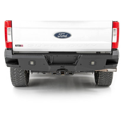 ROUGH COUNTRY Rear Bumper | Ford F-250/F-350 Super Duty 2WD/4WD (2017-2022) | 10788