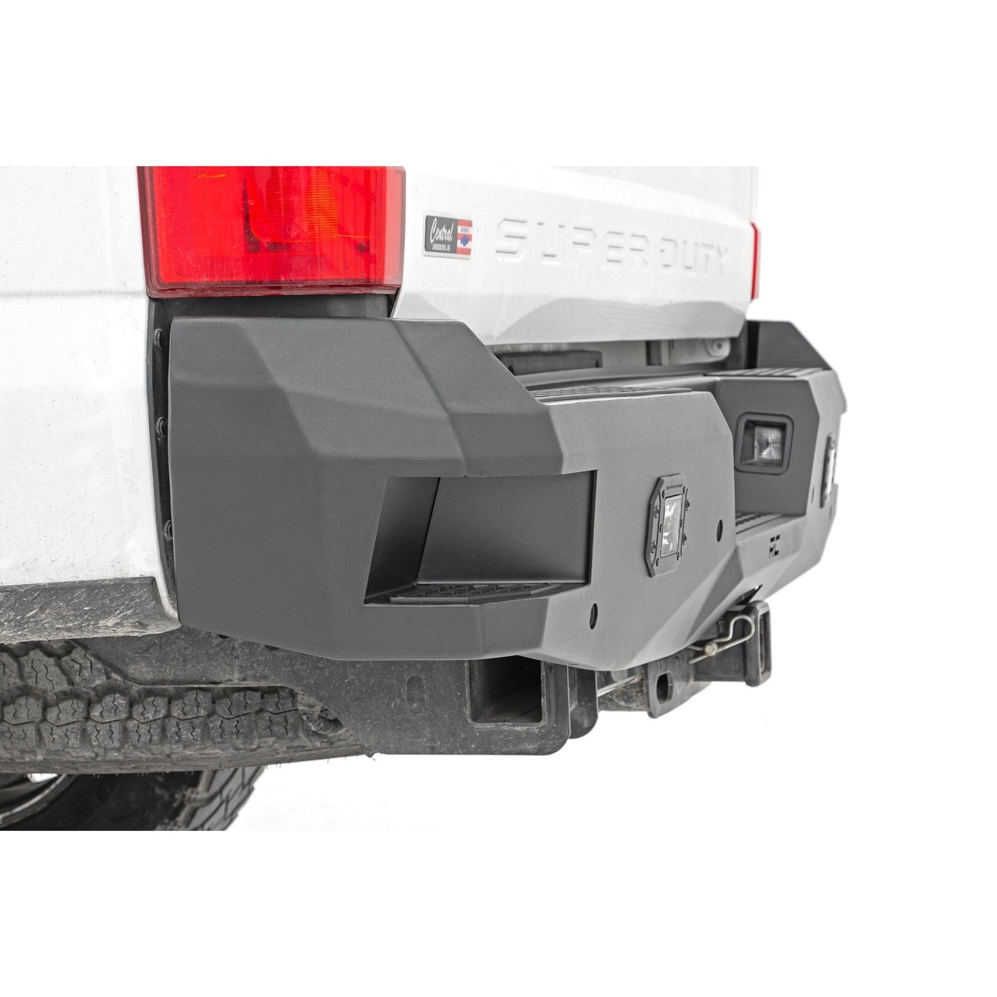 ROUGH COUNTRY Rear Bumper | Ford F-250/F-350 Super Duty 2WD/4WD (2017-2022) | 10788