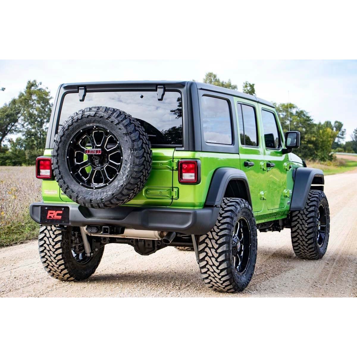 ROUGH COUNTRY 3rd Brake Light Relocation Bracket | Jeep Wrangler JL (18-25)/Wrangler Unlimited (18-25)  | 70055