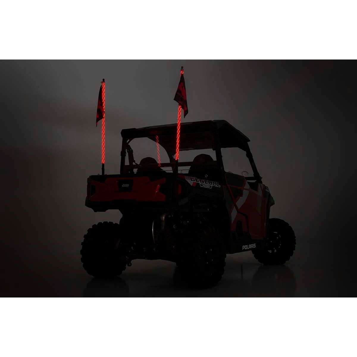 ROUGH COUNTRY Multi-Color LED | Whip | 4' Long | Pair | 93004
