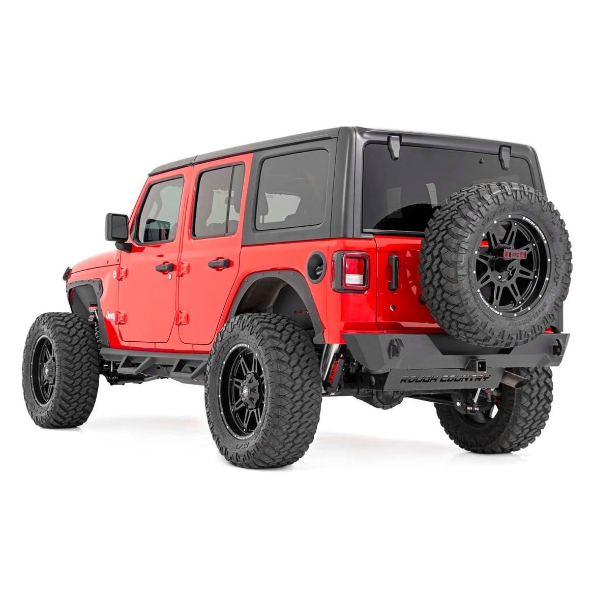 ROUGH COUNTRY | 3.5 Inch Lift Kit  Adj Lower  FR D/S  M1  Jeep Wrangler Unlimited (24-26) | 91540