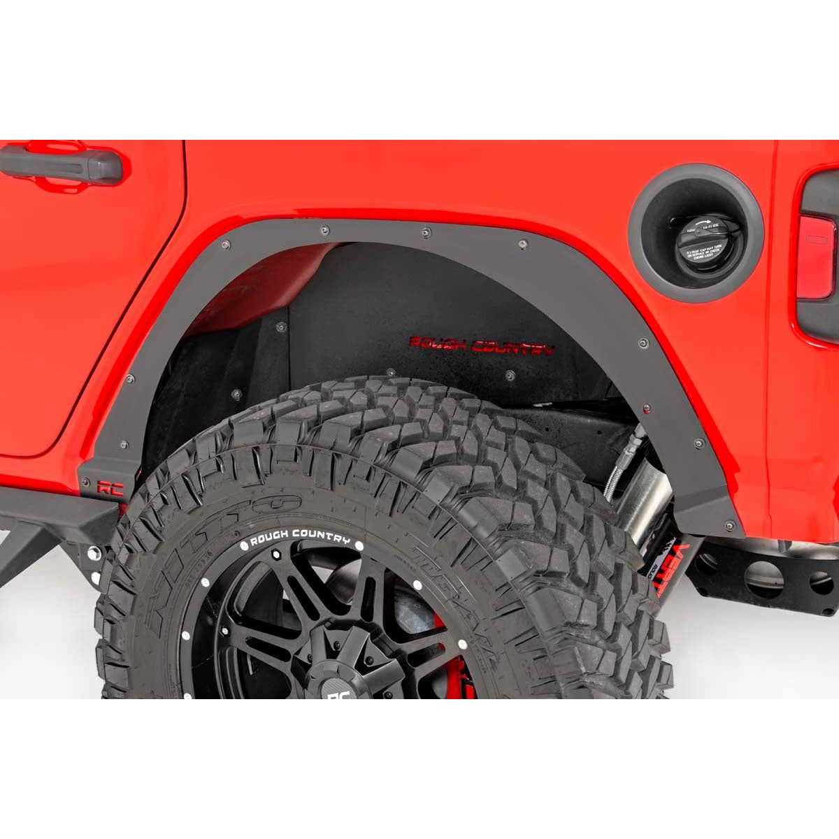 ROUGH COUNTRY Fender Delete Kit | FR & RR | Jeep Wrangler JL (18-25)/Wrangler Unlimited (18-25)  | 10539