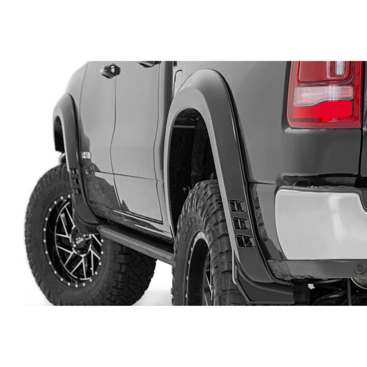 ROUGH COUNTRY Pocket Fender Flares | PAJ Quartz Gray | Ram 1500 2WD/4WD (2019-2024) | F-D319201-PAJ