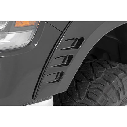 ROUGH COUNTRY Pocket Fender Flares | PTW Rugged Brown | Ram 1500 2WD/4WD (2019-2024) | F-D319201-PTW