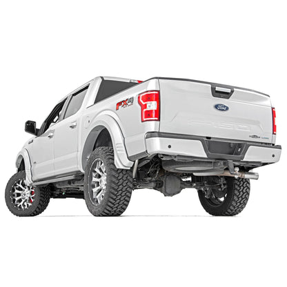 ROUGH COUNTRY Fender Flares | SF1 | N1 Blue Jeans | Ford F-150 2WD/4WD (2015-2017) | F-F315110-N1