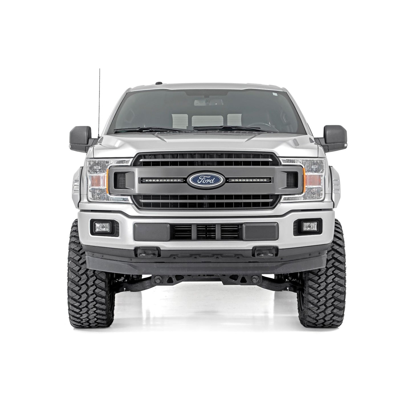 ROUGH COUNTRY Fender Flares | SF1 | TB Real Steel | Ford F-150 2WD/4WD (2015-2017) | F-F315110-TB