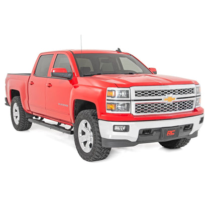 ROUGH COUNTRY Oval Nerf Step | Crew Cab | Chevy/GMC 1500/2500HD/3500HD (07-19 & Classic) | 21001