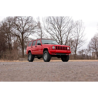 ROUGH COUNTRY 3 Inch Lift Kit | Series II | RR Springs | Jeep Cherokee XJ 2WD/4WD (84-01) | 630XN2