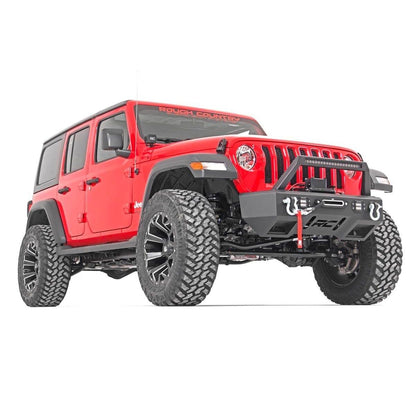 ROUGH COUNTRY | 3.5 Inch Lift Kit  Adj Lower  FR D/S  M1  Jeep Wrangler Unlimited (18-23) | 65540