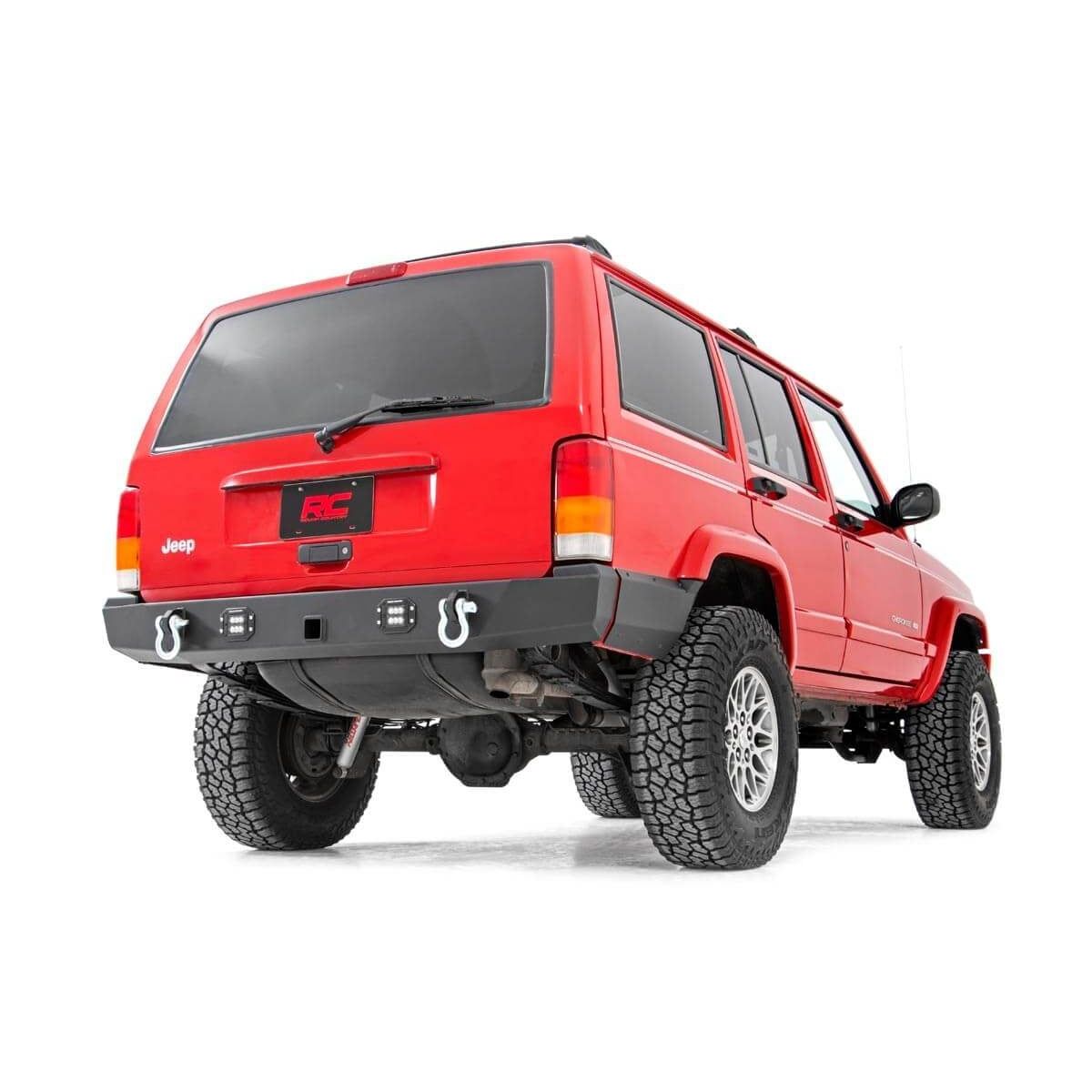 ROUGH COUNTRY Rear Bumper | Jeep Cherokee XJ 2WD/4WD (1984-2001) | 110504