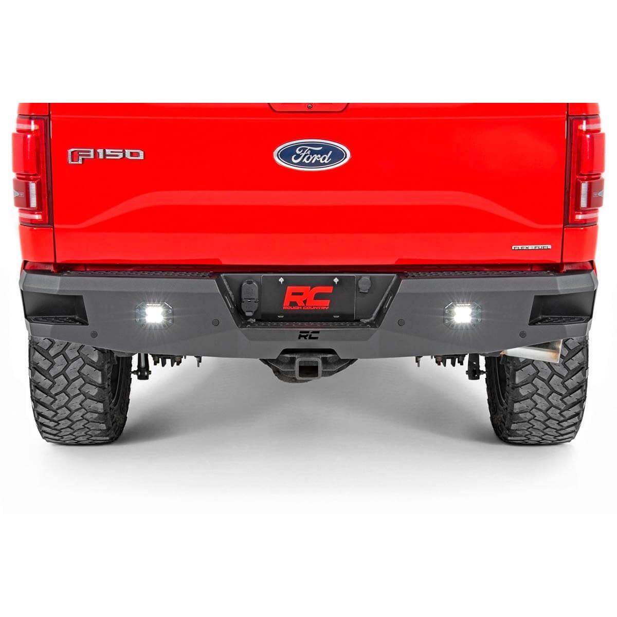 ROUGH COUNTRY Rear Bumper | Ford F-150 2WD/4WD (2015-2020) | 10771