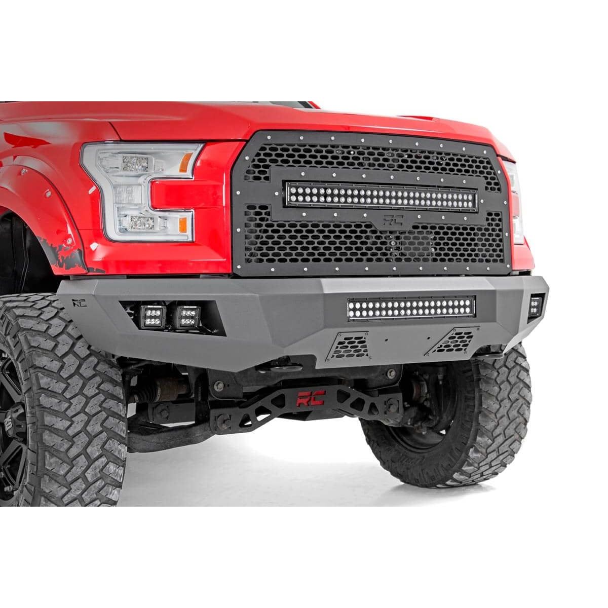 ROUGH COUNTRY Front Bumper | Ford F-150 2WD/4WD (2015-2017)  | 10770