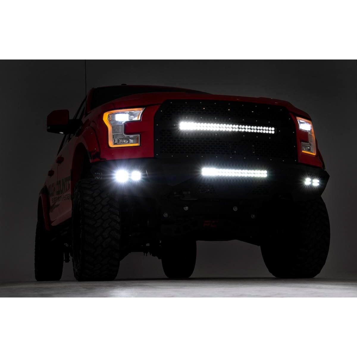 ROUGH COUNTRY Front Bumper | Ford F-150 2WD/4WD (2015-2017)  | 10770