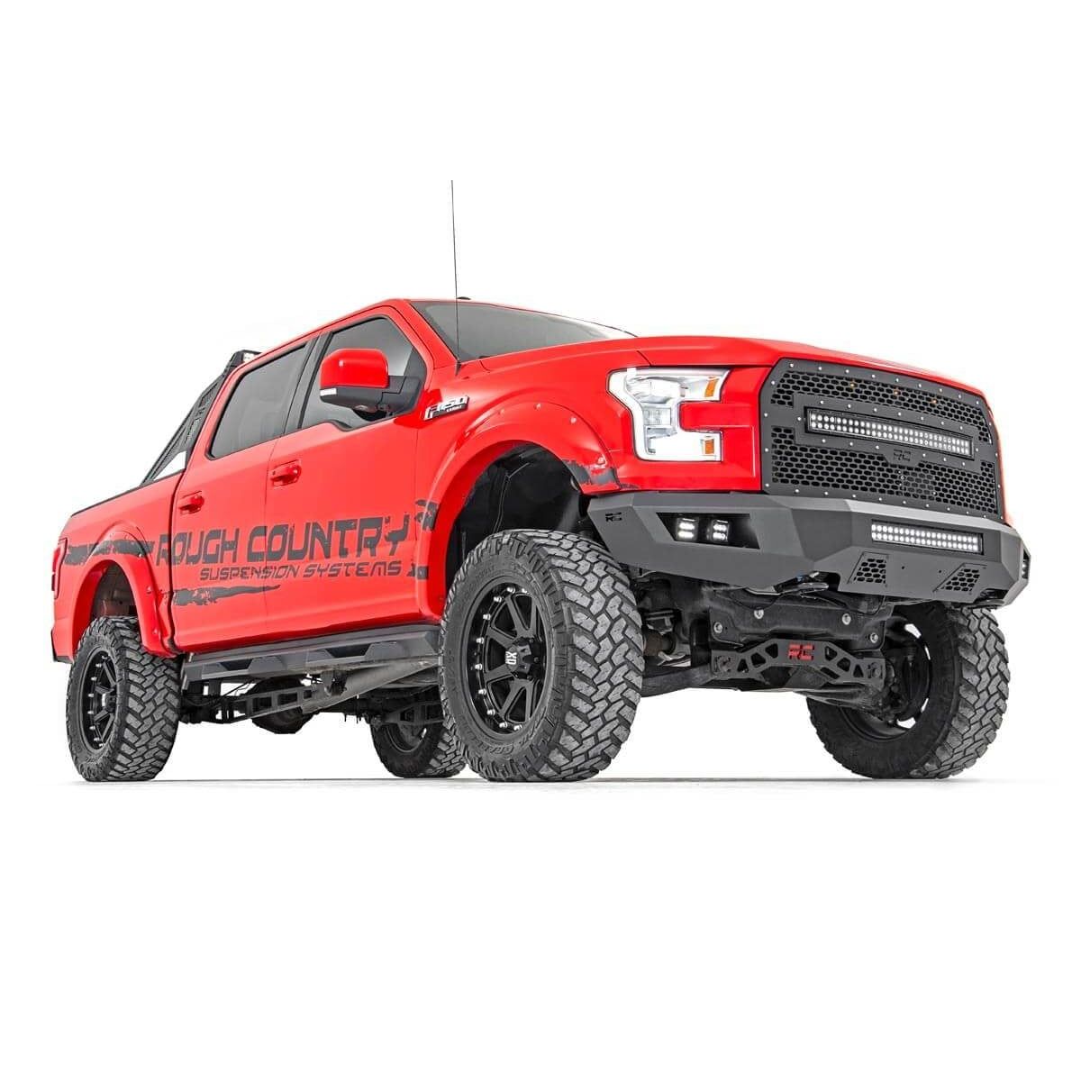 ROUGH COUNTRY Front Bumper | Ford F-150 2WD/4WD (2015-2017)  | 10770