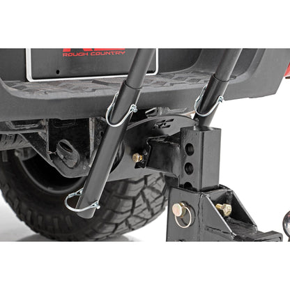 ROUGH COUNTRY Flag Pole Holder | Dual | 2 Inch Hitch | 117500