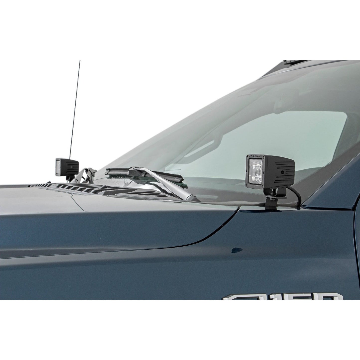 ROUGH COUNTRY LED Light Kit | Ditch Mount | 2" Spectrum Pair | Spot | Ford F-150 (15-25)/F-150 Lightning (22-25)  | 82028