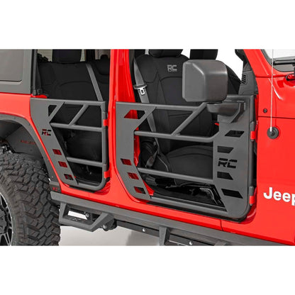 ROUGH COUNTRY Tubular Doors | Front | Jeep Gladiator JT/Wrangler JL 4WD (2018-2025) | 10617