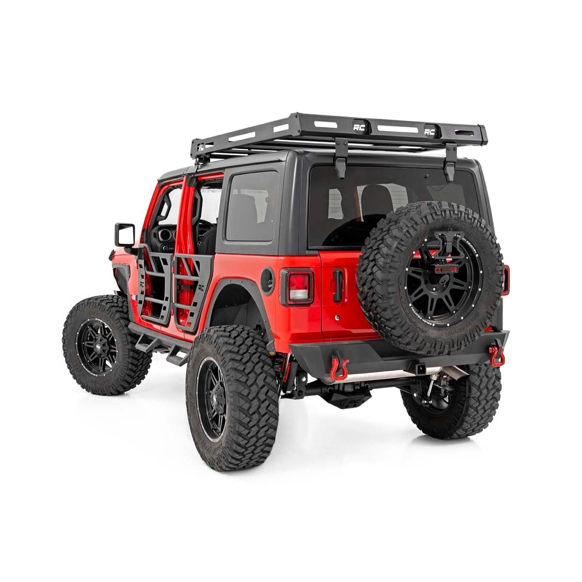ROUGH COUNTRY Roof Rack | Jeep Wrangler JL (18-25)/Wrangler Unlimited (18-25) 4WD | 10612