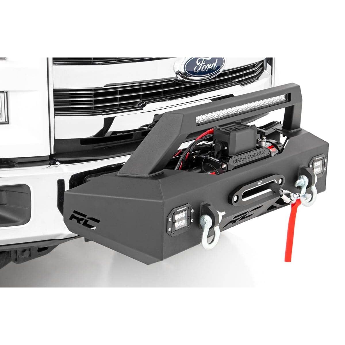 ROUGH COUNTRY EXO Winch Mount Kit | Ford F-150 2WD/4WD (2009-2025) | 10762