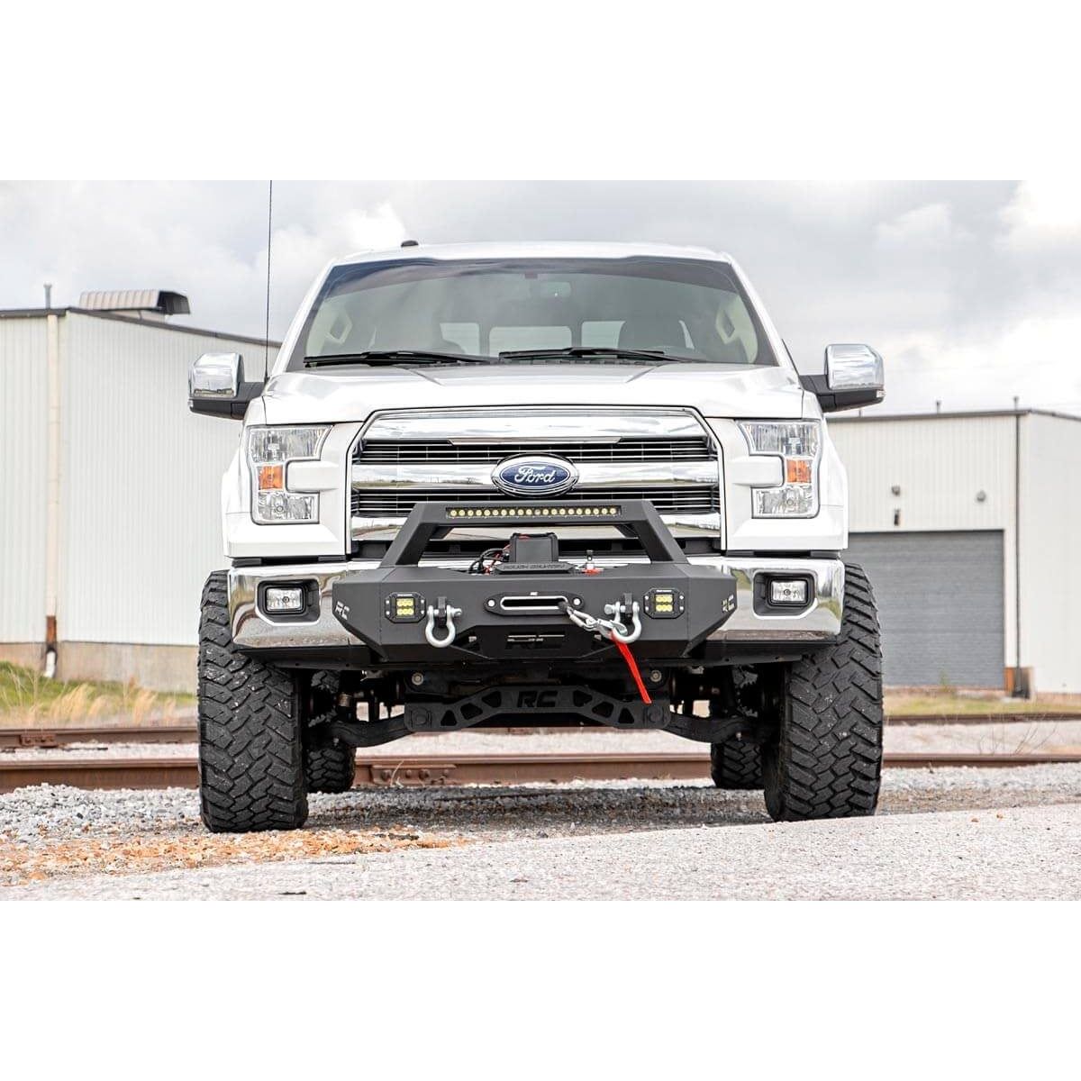ROUGH COUNTRY EXO Winch Mount Kit | Ford F-150 2WD/4WD (2009-2025) | 10762