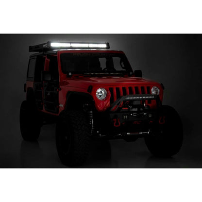 ROUGH COUNTRY Roof Rack | Black Series Lights | Jeep Wrangler JL (18-25)/Wrangler Unlimited (18-25)  | 10622
