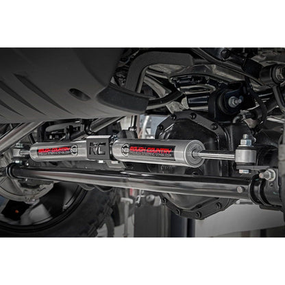 ROUGH COUNTRY N3 Steering Stabilizer | Dual | 2.5-8 Inch Lift | Jeep Gladiator JT/Wrangler JL (18-25) | 87304