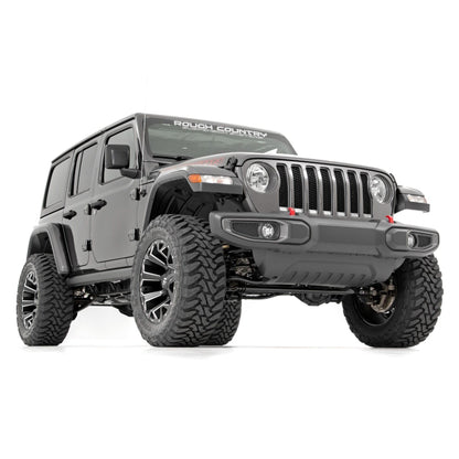 ROUGH COUNTRY 2.5 Inch Lift Kit | Coils | Jeep Wrangler Unlimited 4WD (2024-2025) | 79730