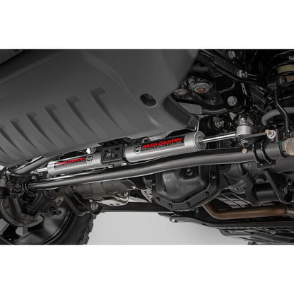 ROUGH COUNTRY N3 Steering Stabilizer | Dual | 2.5-8 Inch Lift | Jeep Gladiator JT/Wrangler JL (18-25) | 87304